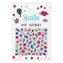 Naklejki na paznokcie dla dzieci Snails - Candy Blast