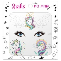 Naklejki na twarz Face Tattoo Snails - Unicorn Star