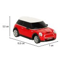 Kik Sp. z o. o. Sp. k. Samochód zdalnie sterowany Rastar 15000 MINI Cooper S 1:27 czerwony