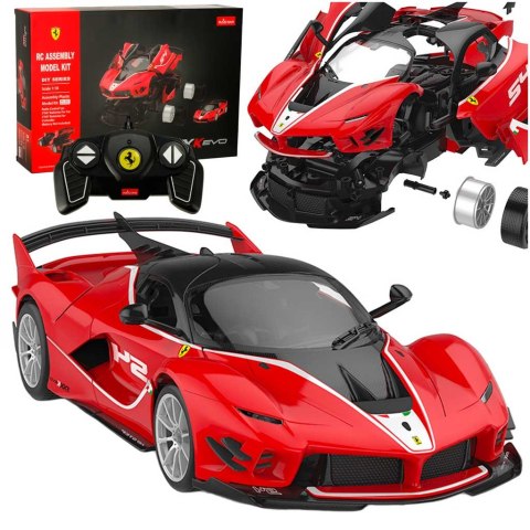 Kik Sp. z o. o. Sp. k. Samochód zdalnie sterowany Rastar 96900 Ferrari 1:18 zestaw do złożenia