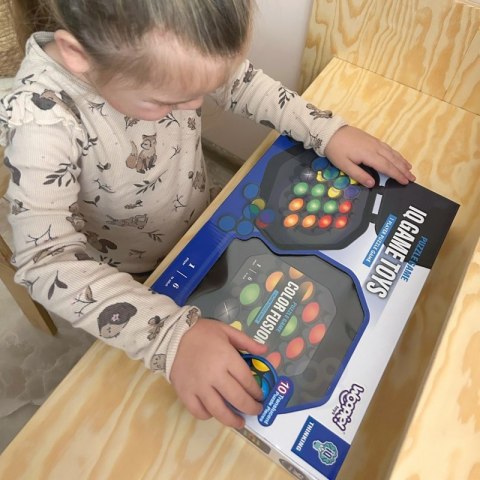 WOOPIE IQ Gra Logiczna "Ułóż Wzór" Trening Mózgu Nauka Mieszania Kolorów WOOPIE IQ Gra Logiczna "Ułóż Wzór" Trening Mózgu Nauka Mieszania Kolorów