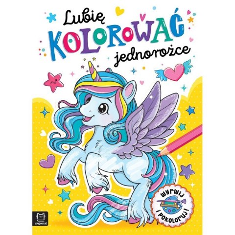 Lubię kolorować jednorożce