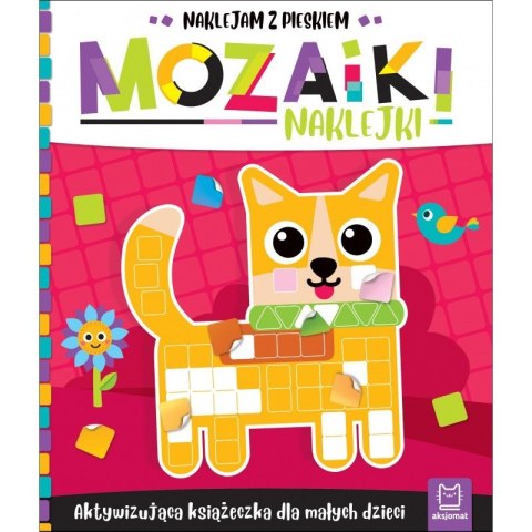 Mozaiki i naklejki z pieskiem