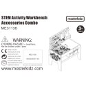 MASTERKIDZ Zestaw Akcesoriów do Stołu Warsztatowego STEM 111 el.