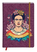 Zeszyt z gumką A5 Frida Kahlo mix wzorów