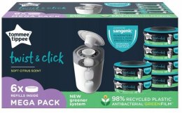 TOMMEE TIPPEE SANGENIC TTP85100802 Wkład do pojemników 6-pak