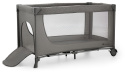 JOY 2 z akcesoriami KinderKraft łóżeczko turystyczne 3w1 - Dark Grey
