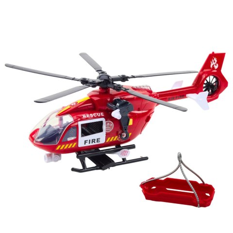 Helikopter Straży Pożarnej Hak Nosze Światła Dźwięki 1:12 Helikopter Straży Pożarnej Hak Nosze Światła Dźwięki 1:12