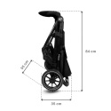 ENZO Kidwell wózek spacerowy do 22 kg - Black ENZO Kidwell wózek spacerowy do 22 kg - Black