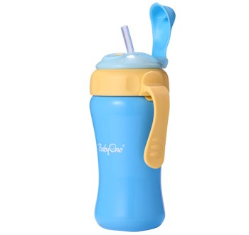 BabyOno Kubek ze słomką 360 ml 18m+ kod.1046