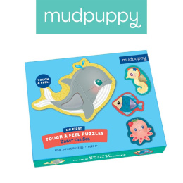 Mudpuppy Puzzle sensoryczne Pod wodą 1+