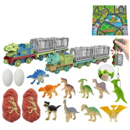 Kalendarz Adwentowy Dla Dzieci Dinozaury Figurki Akcesoria