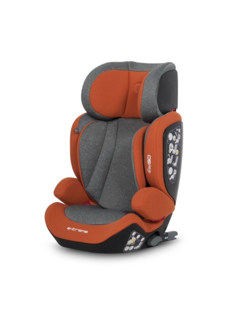 EXTREME isofix FOTELIK SAMOCHODOWY 15-36KG (GRUPA II + III) EASYGO - Copper