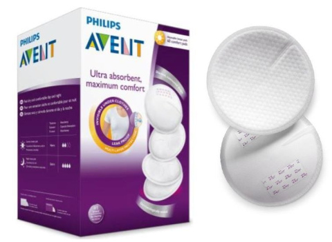 Philips Avent Scf254/13 Jednorazowe Wkładki Laktacyjne 100 sztuk