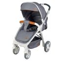 TOMMY QUATRO WÓZEK SPACEROWY 9,8 KG - 14 Grey