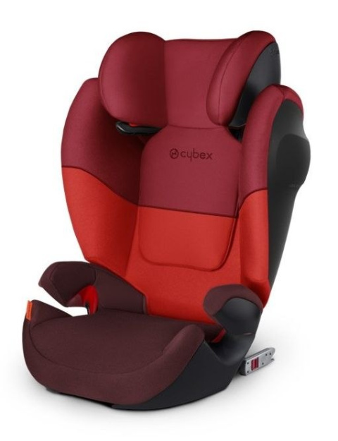 SOLUTION M-FIX SL CYBEX 4* ADAC 15-36 kg, od ok. 3 do 12 lat - rumba red