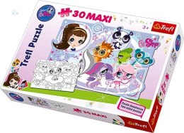 PUZZLE DWUSTRONNE LITTLEST PET SHOP 30 MAXI