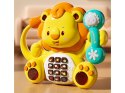Edukacyjna Zabawka Muzyczna LEW Z Telefonem Telefon Melodie Dźwięki Podświetlenie