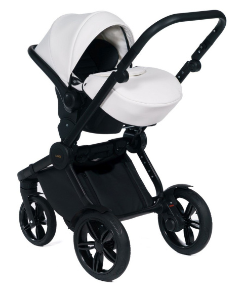 LUXOR 3w1 Dada Prams wózek dziecięcy z fotelikiem Kite 0-13kg - White