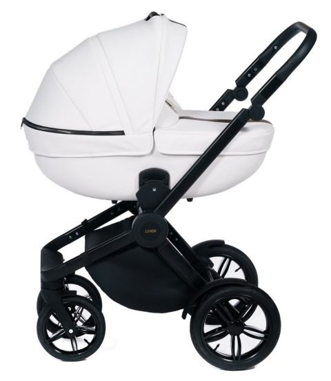 LUXOR 3w1 Dada Prams wózek dziecięcy z fotelikiem Kite 0-13kg - White