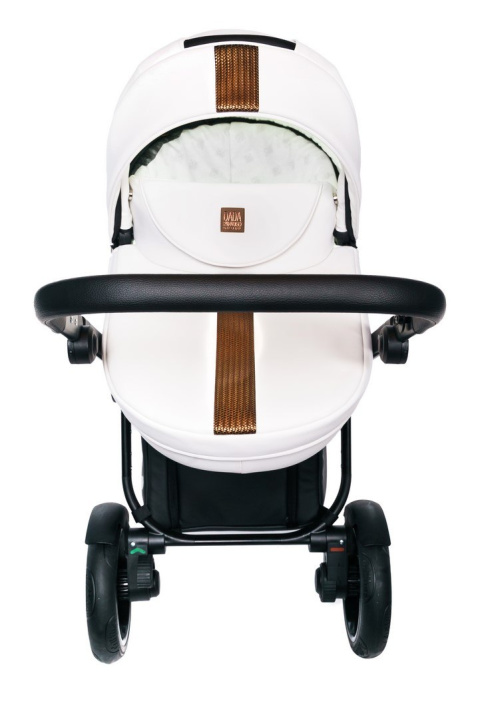 LUXOR 3w1 Dada Prams wózek dziecięcy z fotelikiem Kite 0-13kg - White