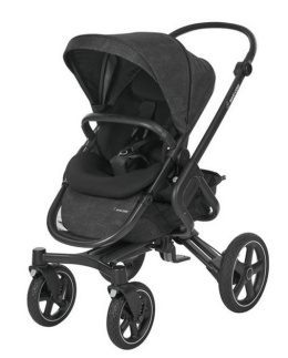 NOVA 4 Maxi-Cosi 3w1 z CabrioFix 0-13 kg - składanie bez użycia rąk - nomad black