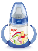 Butelka NUK FIRST CHOICE DISNEY Kubuś Puchatek z podwójnym uchwytem 150 ml 743.348