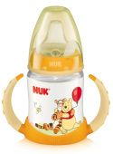 Butelka NUK FIRST CHOICE DISNEY Kubuś Puchatek z podwójnym uchwytem 150 ml 743.348