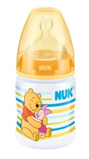 Butelka NUK FIRST CHOICE DISNEY Kubuś Puchatek z tworzywa (PP) 150 ml 743.374