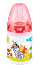 Butelka NUK FIRST CHOICE DISNEY Kubuś Puchatek z tworzywa (PP) 150 ml 743.374