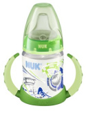 Butelka NUK FIRST CHOICE z podwójnym uchwytem 150 ml niekapek 6-18m 743.392