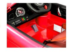 Auto na Akumulator Cabrio z Daszkiem Czerwony