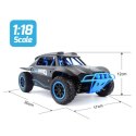 Samochód zdalnie sterowany na pilota RC Racing Rally 2.4Ghz 4WD czarny 1:18