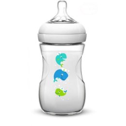 PHILIPS AVENT     BUTELKA NATURAL 260ML WHALE