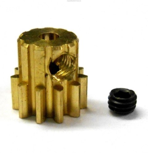 Zębatka mosiężna / Motor Pinion Gear 11T - 58073