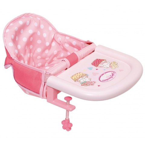 Krzesełko do karmienia dla lalki Baby Annabell 43 cm montowane do stołu