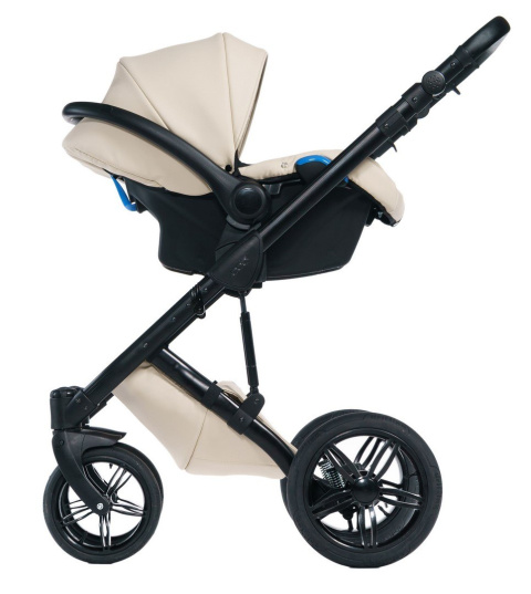 MAX 500 3w1 Dada Prams wózek dziecięcy z fotelikiem Kite 0-13kg - Almond Milk