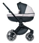 COMPASS 3w1 Dada Prams wózek dziecięcy z fotelikiem Kite 0-13kg - Black