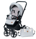 COMPASS 2w1 Dada Prams wózek dziecięcy - Light Grey