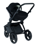 LIMITED EDITION 3w1 Dada Prams wózek dziecięcy z fotelikiem Kite 0-13kg - Black Code