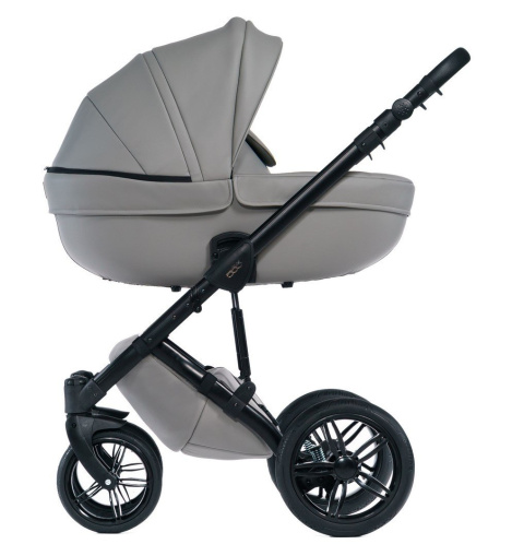 MAX 500 3w1 Dada Prams wózek dziecięcy z fotelikiem Kite 0-13kg - Light Grey