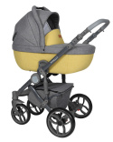 BEBELLO 3w1 Baby Merc wózek dziecięcy z fotelikiem 0-13kg B/113A