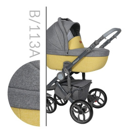 BEBELLO 3w1 Baby Merc wózek dziecięcy z fotelikiem 0-13kg B/113A