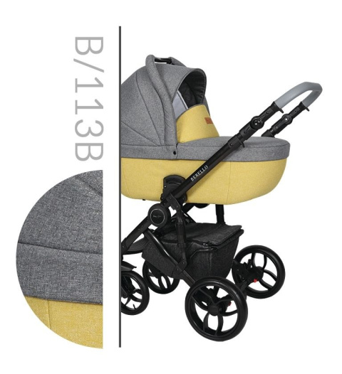 BEBELLO 3w1 Baby Merc wózek dziecięcy z fotelikiem 0-13kg B/113B