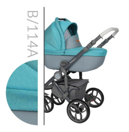 BEBELLO 3w1 Baby Merc wózek dziecięcy z fotelikiem 0-13kg B/114A