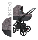 BEBELLO 3w1 Baby Merc wózek dziecięcy z fotelikiem 0-13kg B/116B