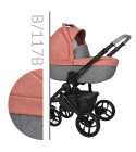 BEBELLO 3w1 Baby Merc wózek dziecięcy z fotelikiem 0-13kg B/117B