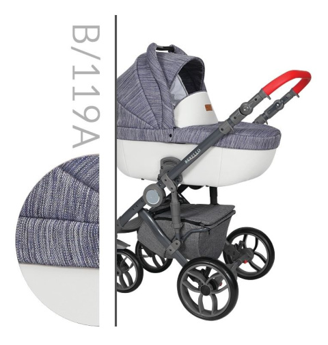 BEBELLO 3w1 Baby Merc wózek dziecięcy z fotelikiem 0-13kg B/119A