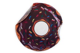 Szybkoschnąca mata plażowa 135cm wzór: brąz donut