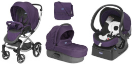 Chicco Artic 3w1 wózek głęboko-spacerowy z fotelikiem Auto-Fix Fast 0-13kg